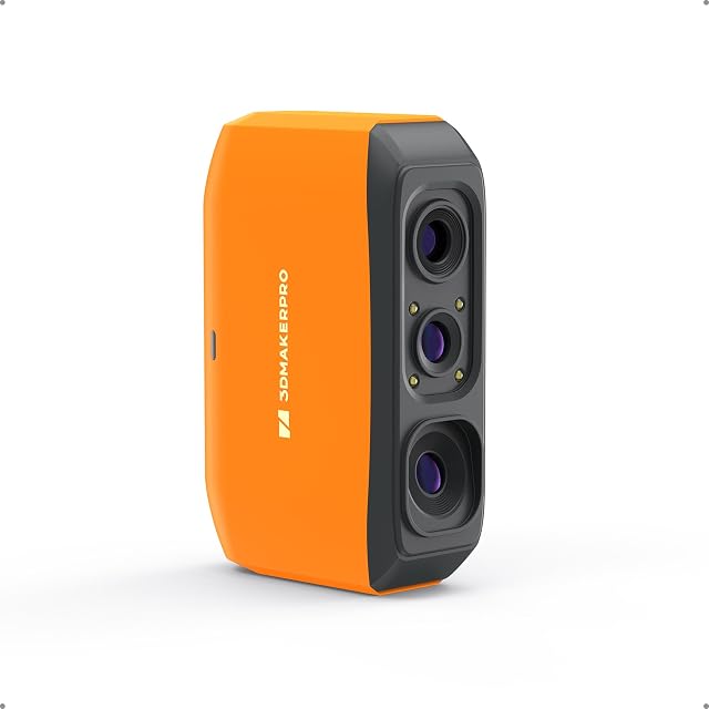 3DMakerpro Fox orange handheld 3D scanner
