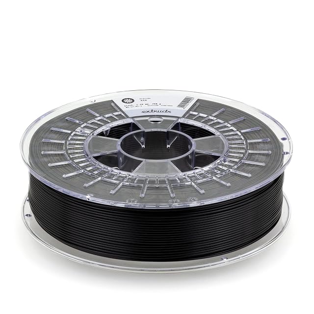 extrudr DuraPro ASA black filament spool
