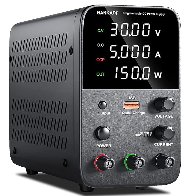 NANKADF WPS-10H bench power supply with voltage, current and power display