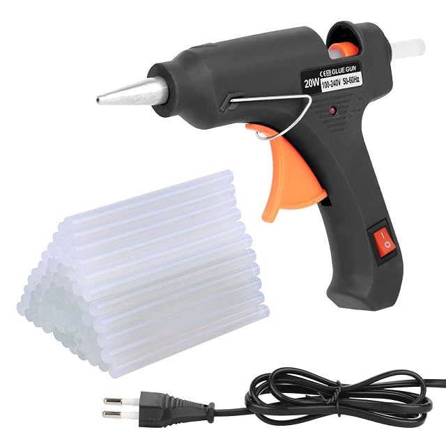 TNOMSNO mini hot glue gun with glue sticks