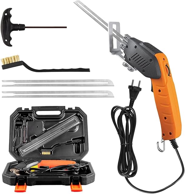 HYPEJET 200 W hot knife foam cutter with a nickel-chromium blade