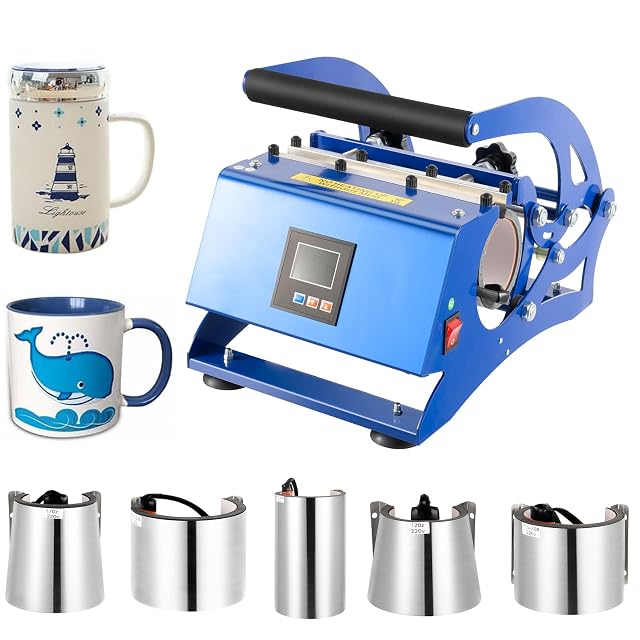 Futchoy mug press with six heating pads