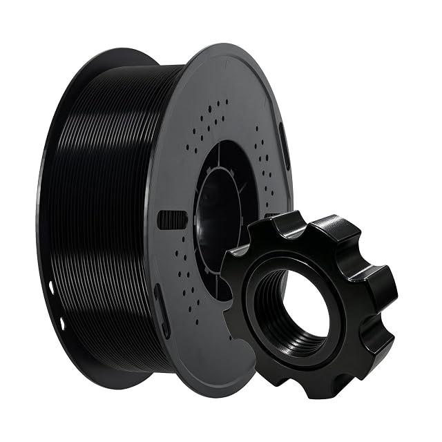 Kingroon black PETG filament spool