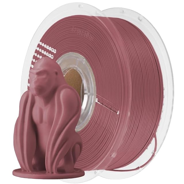 AzureFilm PLA Matte HS filament spool in bordeaux