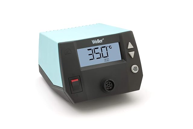 Weller WE1010 digital soldering station supply unit with its LCD display