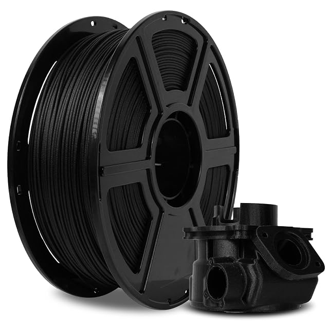 Flashforge PETG-CF black filament spool