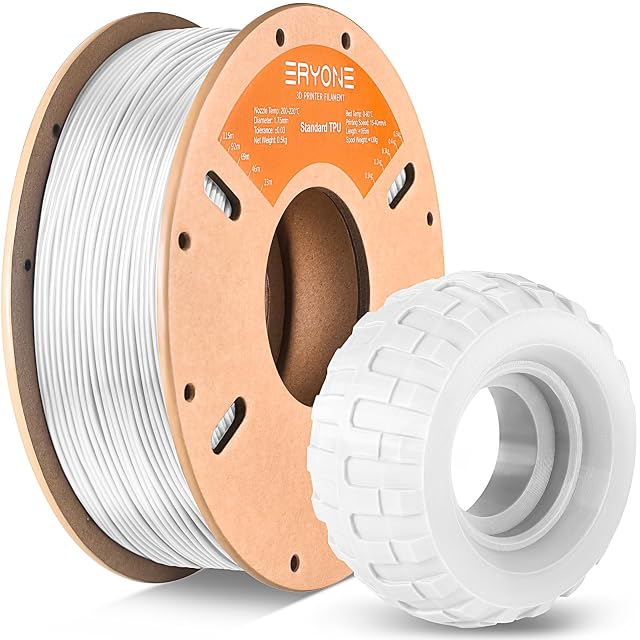 ERYONE white TPU filament spool