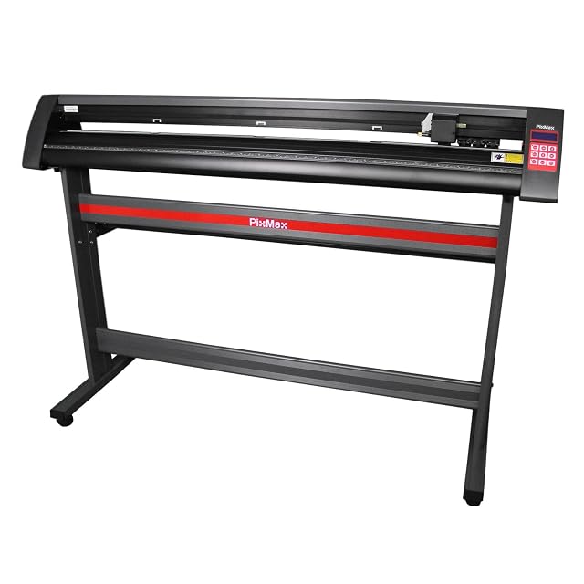PixMax XL 1510 mm wide vinyl cutting plotter on a stand