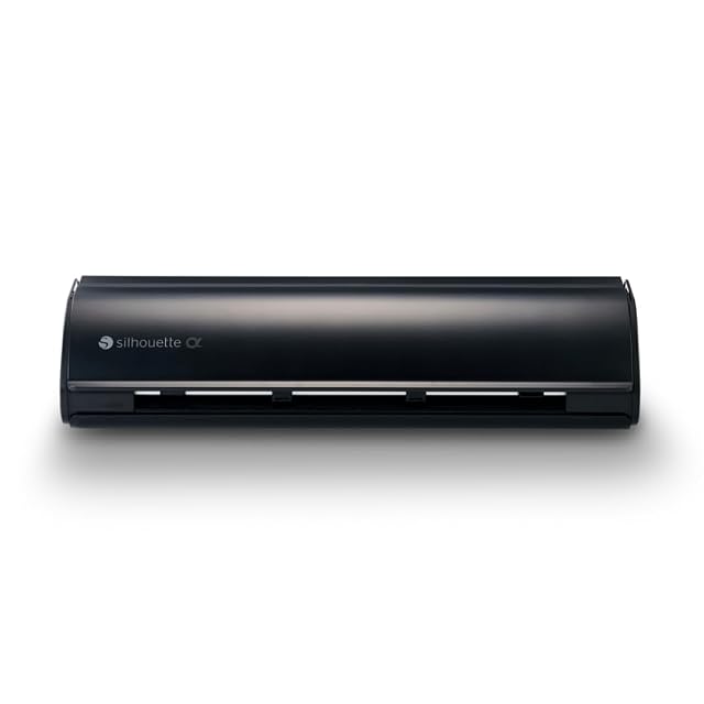Silhouette CAMEO 5 Alpha cutting machine in matte black